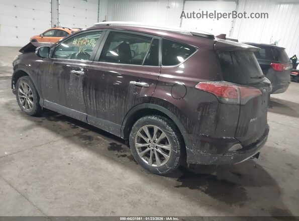 2T3DFREV9GW450194 2016 TOYOTA LIMITED Burgundy Հետևի ձախ
