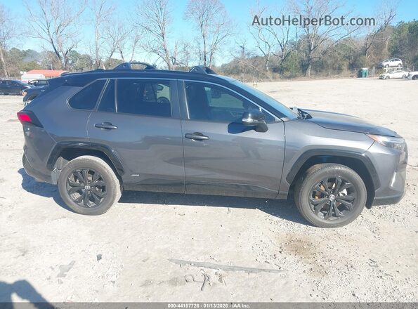 2T3E6RFV0PW042072 2023 TOYOTA RAV4 HYBRID Gray Vista del cuadro de instrumentos