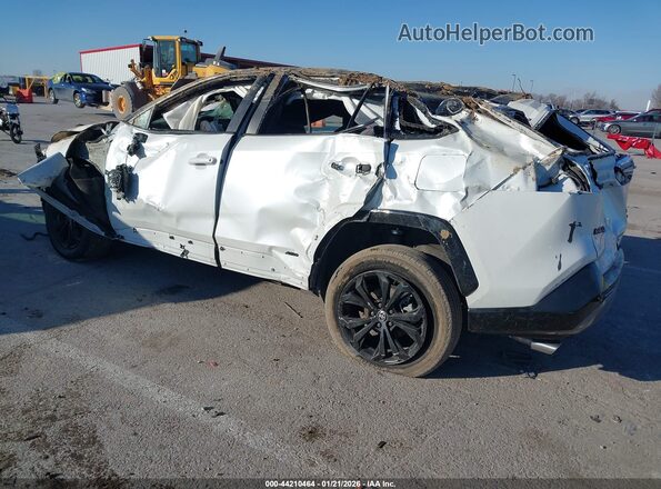 2T3E6RFV1RW048434 2024 TOYOTA RAV4 HYBRID White Rear left