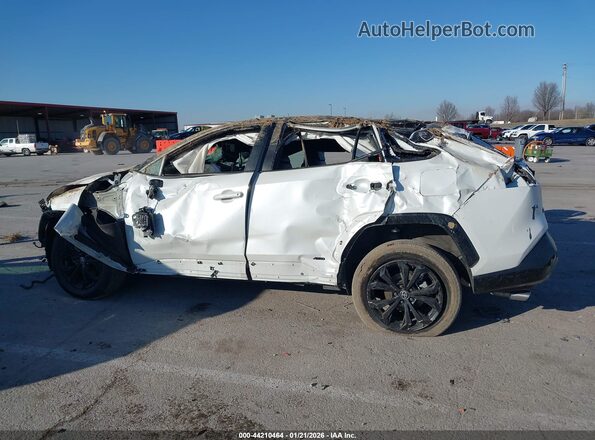 2T3E6RFV1RW048434 2024 TOYOTA RAV4 HYBRID White Rear interior view