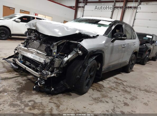 2T3E6RFV5MW009399 2021 TOYOTA RAV4 HYBRID Silver 