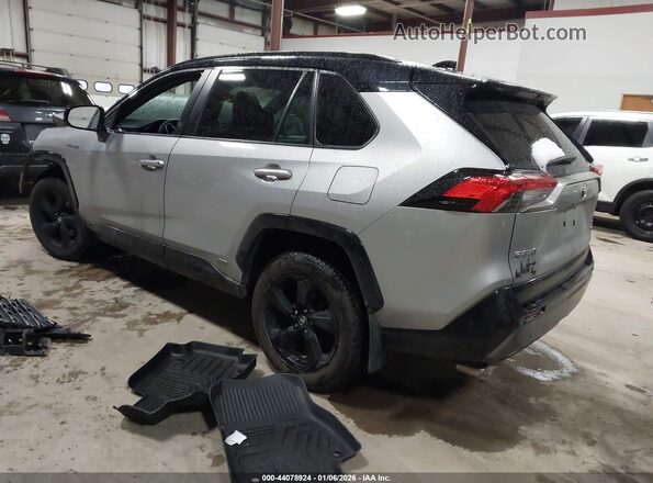2T3E6RFV5MW009399 2021 TOYOTA RAV4 HYBRID Silver 