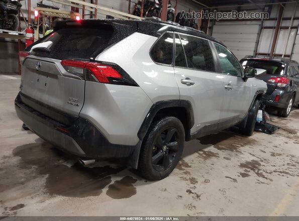 2T3E6RFV5MW009399 2021 TOYOTA RAV4 HYBRID Silver 