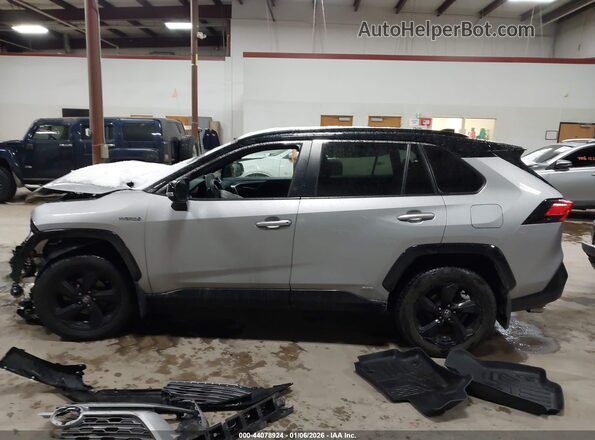 2T3E6RFV5MW009399 2021 TOYOTA RAV4 HYBRID Silver 