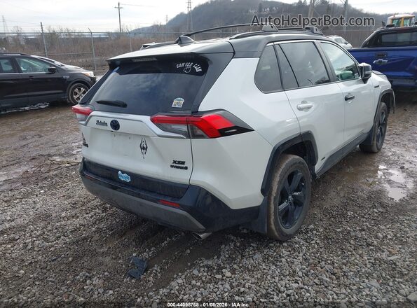 2T3E6RFV7MW003619 2021 TOYOTA RAV4 HYBRID White უკანა მარჯვენა