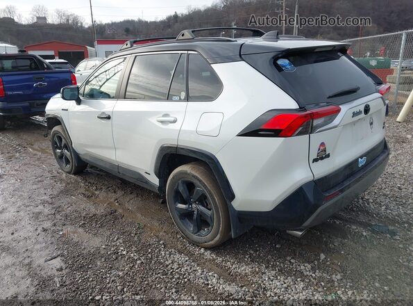 2T3E6RFV7MW003619 2021 TOYOTA RAV4 HYBRID White უკანა მარცხენა