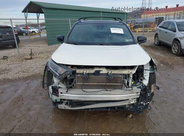 2T3E6RFV7MW003619 2021 TOYOTA RAV4 HYBRID White უკანა სალონის ხედი
