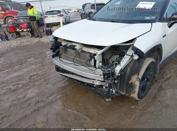 2T3E6RFV7MW003619 2021 TOYOTA RAV4 HYBRID White წინა ხედი