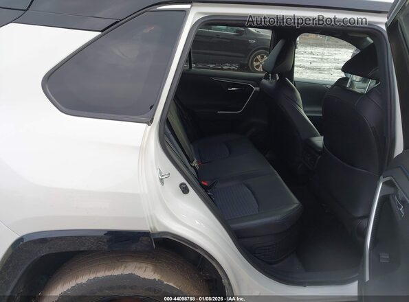 2T3E6RFV7MW003619 2021 TOYOTA RAV4 HYBRID White VIN კოდის სტიკერის ხედი