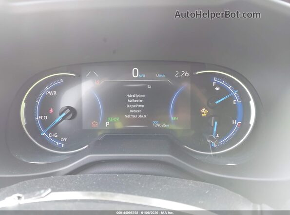 2T3E6RFV7MW003619 2021 TOYOTA RAV4 HYBRID White უკანა სავარძლების ხედი