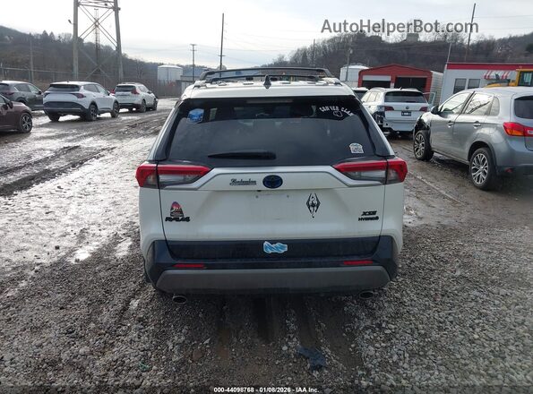2T3E6RFV7MW003619 2021 TOYOTA RAV4 HYBRID White 