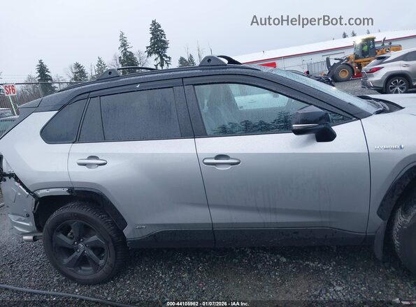 2T3EWRFV6LW056309 2020 TOYOTA RAV4 HYBRID Silver 
