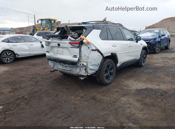 2T3EWRFV6LW070288 2020 TOYOTA RAV4 HYBRID White Rear right