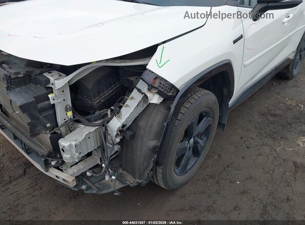 2T3EWRFV6LW070288 2020 TOYOTA RAV4 HYBRID White 