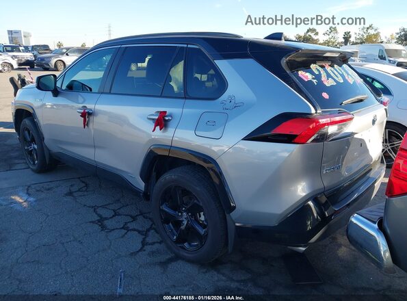 2T3EWRFV9LW096089 2020 TOYOTA RAV4 HYBRID Silver უკანა მარცხენა
