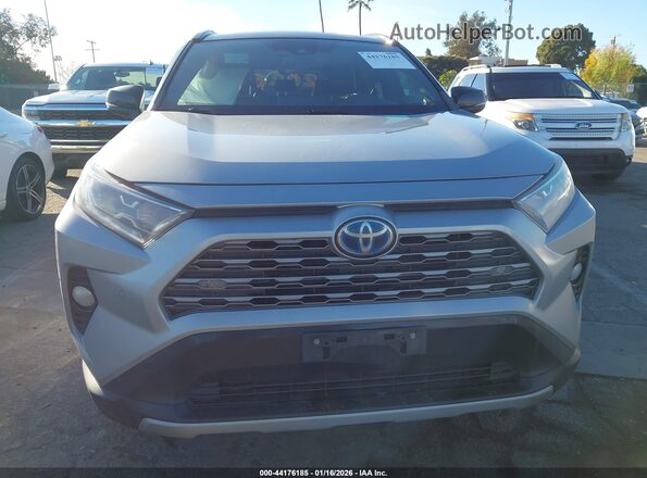 2T3EWRFV9LW096089 2020 TOYOTA RAV4 HYBRID Silver წინა პანელის ხედი