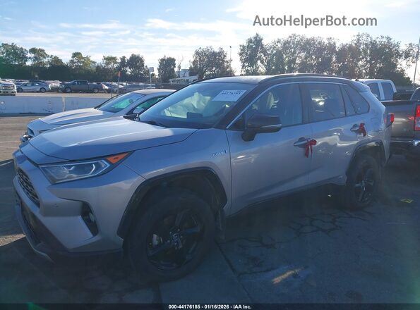2T3EWRFV9LW096089 2020 TOYOTA RAV4 HYBRID Silver უკანა სალონის ხედი