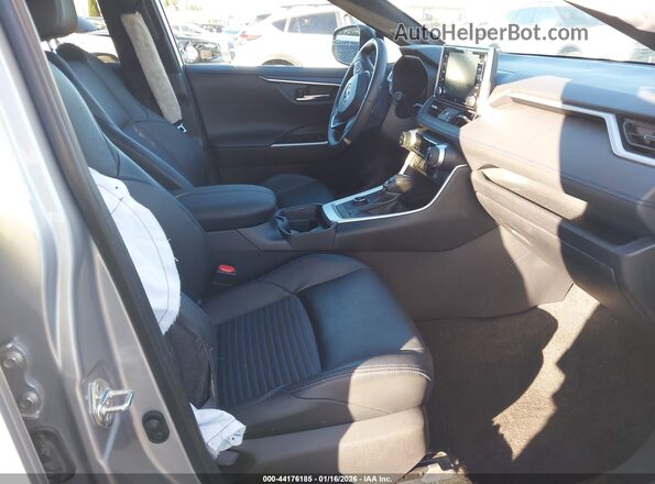 2T3EWRFV9LW096089 2020 TOYOTA RAV4 HYBRID Silver წინა სალონის ხედი