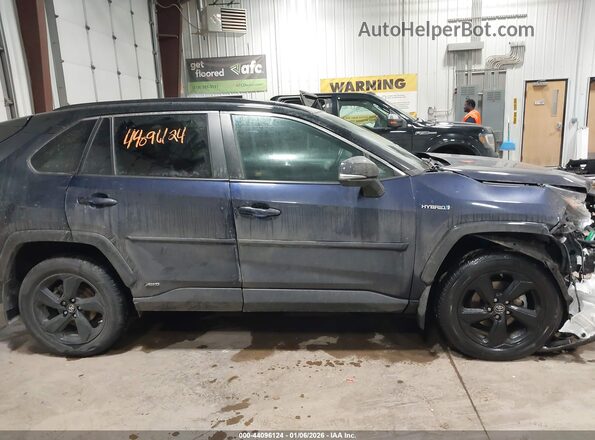 2T3EWRFVXKW016569 2019 TOYOTA RAV4 HYBRID Blue Панорамний вид салону 360°
