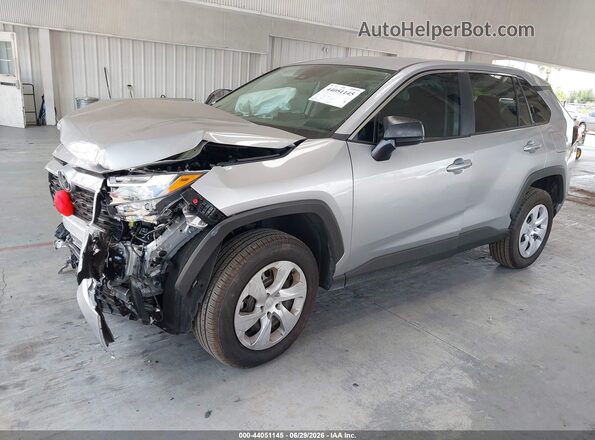 2T3H1RFV6SC344326 2025 TOYOTA LE Silver Առջևի ձախ երեք քառորդ տեսարան