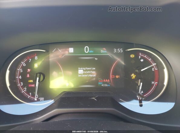 2T3H1RFV6SC344326 2025 TOYOTA LE Silver Հետևի նստատեղերի տեսք