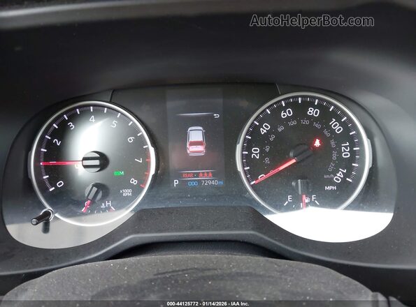 2T3P1RFV7KC044435 2019 TOYOTA LE Белый Вид задних сидений