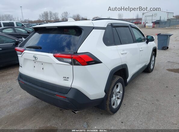2T3P1RFV7KC044435 2019 TOYOTA LE Белый Задняя правая четверть