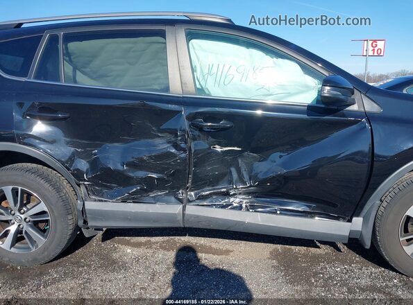 2T3RFREV1HW615288 2017 TOYOTA LE Black Front view