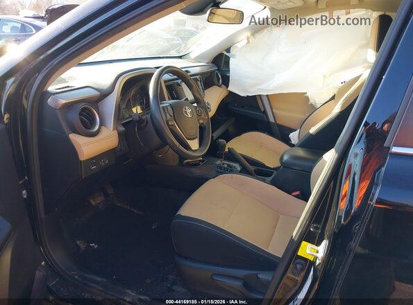 2T3RFREV1HW615288 2017 TOYOTA LE Black Front interior view