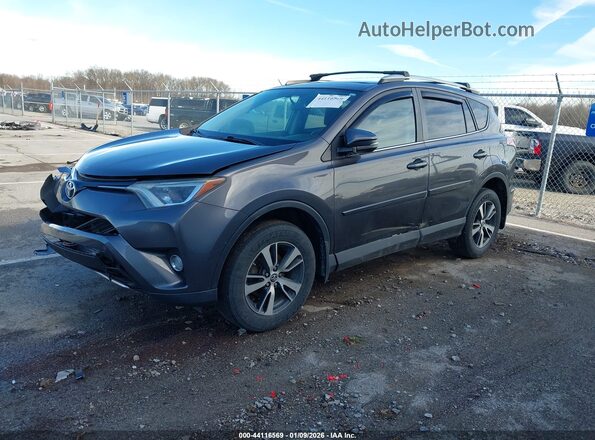 2T3RFREV8GW508186 2016 TOYOTA LE Gray Առջևի ձախ երեք քառորդ տեսարան