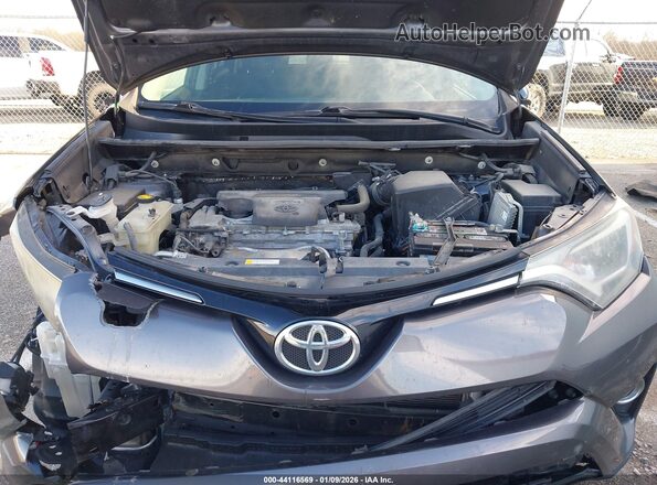 2T3RFREV8GW508186 2016 TOYOTA LE Gray Հետևի տեսք