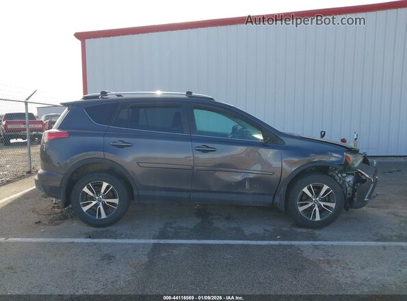 2T3RFREV8GW508186 2016 TOYOTA LE Gray Սալոնի հետևի տեսք