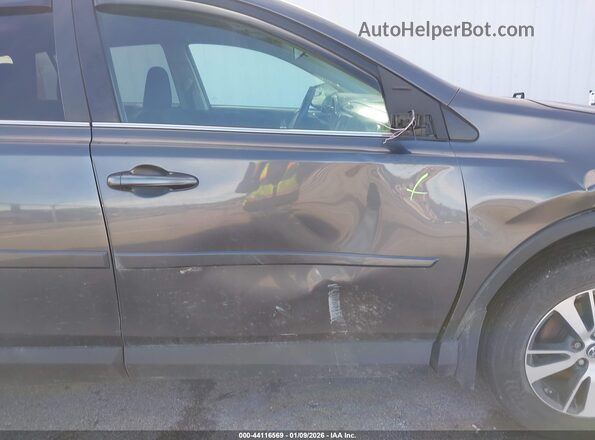 2T3RFREV8GW508186 2016 TOYOTA LE Gray Դիմացի տեսք