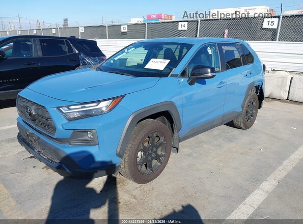 2T3S1RFV5NW302948 2022 TOYOTA RAV4 Blue Przód lewy