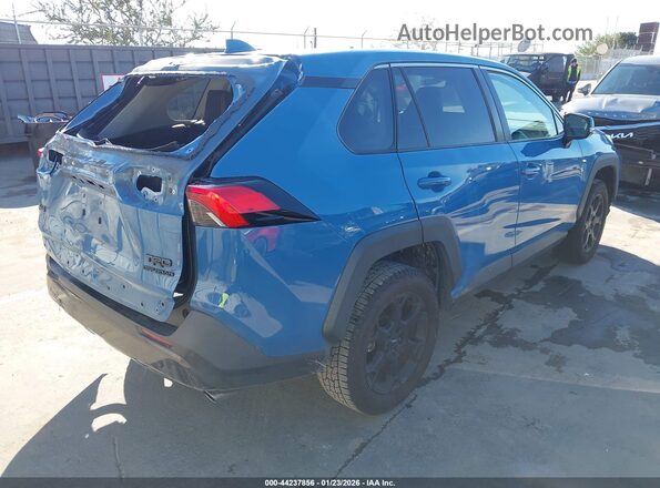 2T3S1RFV5NW302948 2022 TOYOTA RAV4 Blue Tył prawy