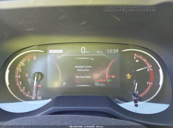2T3S1RFV5NW302948 2022 TOYOTA RAV4 Blue Widok tylnych siedzeń