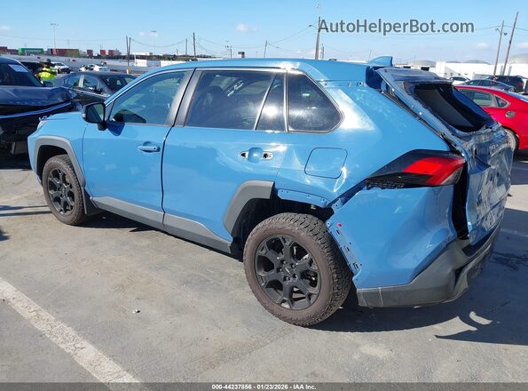 2T3S1RFV5NW302948 2022 TOYOTA RAV4 Blue Tył lewy
