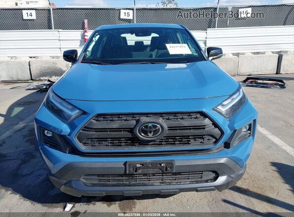 2T3S1RFV5NW302948 2022 TOYOTA RAV4 Blue Widok wnętrza z tyłu