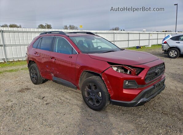 2T3S1RFV9NW293882 2022 TOYOTA RAV4 Красный Передняя правая четверть