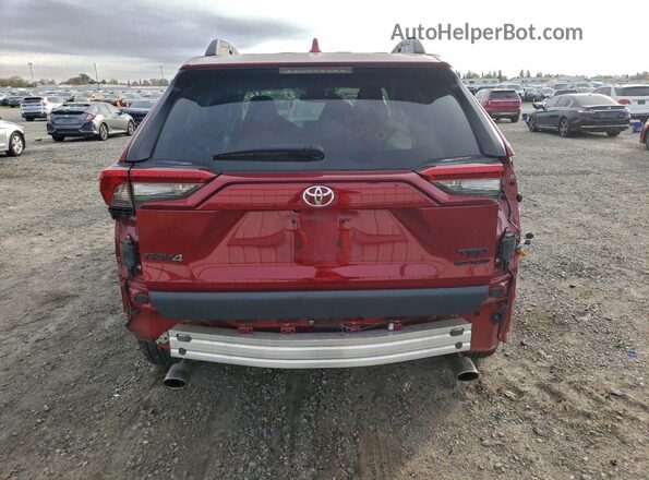 2T3S1RFV9NW293882 2022 TOYOTA RAV4 Красный Вид сзади