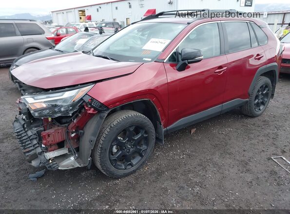2T3S1RFV9NW323611 2022 TOYOTA RAV4 Красный Передняя левая четверть