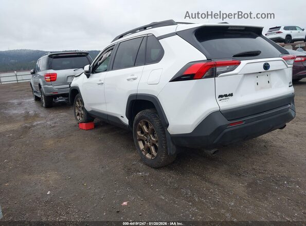 2T3UWRFV1PW163995 2023 TOYOTA RAV4 HYBRID White Trasero izquierdo