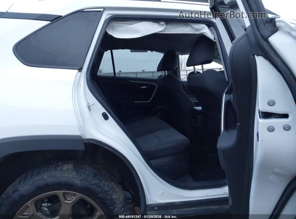 2T3UWRFV1PW163995 2023 TOYOTA RAV4 HYBRID White Vista de la etiqueta del VIN