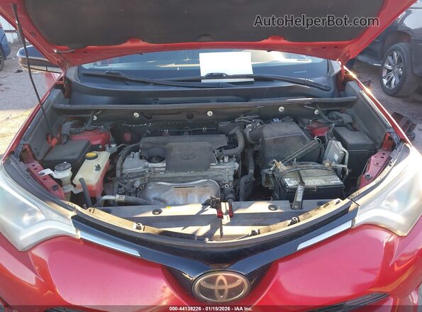 2T3ZFREV7HW313794 2017 TOYOTA LE Red Widok z tyłu