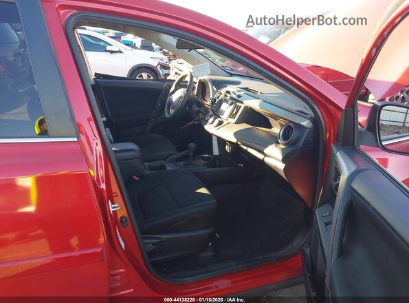 2T3ZFREV7HW313794 2017 TOYOTA LE Red Widok wnętrza z przodu