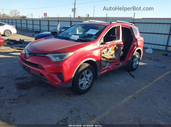 2T3ZFREV7HW313794 2017 TOYOTA LE Red Przód lewy