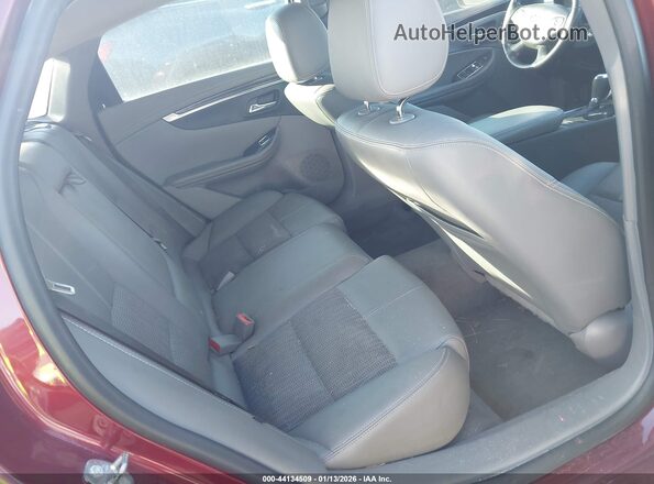 2g1105SA2H9119119 2017 CHEVROLET MALIBU Burgundy Vista de la etiqueta del VIN