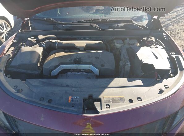 2g1105SA2H9119119 2017 CHEVROLET MALIBU Burgundy Vista trasera