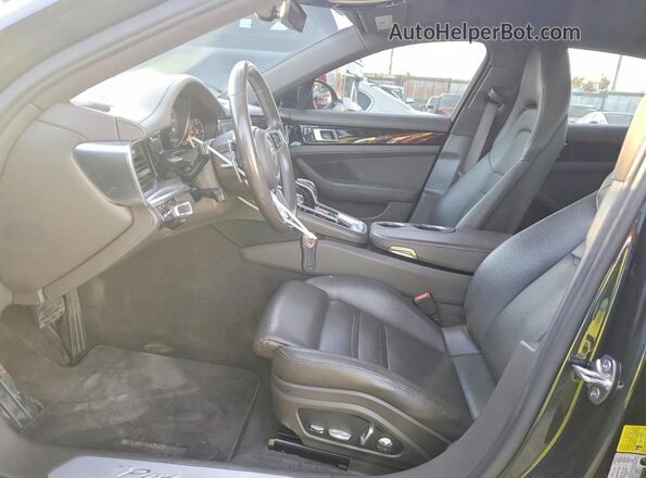 WP0AA2A72HL100409 2017 PORSCHE PANAMERA Gray Widok deski rozdzielczej