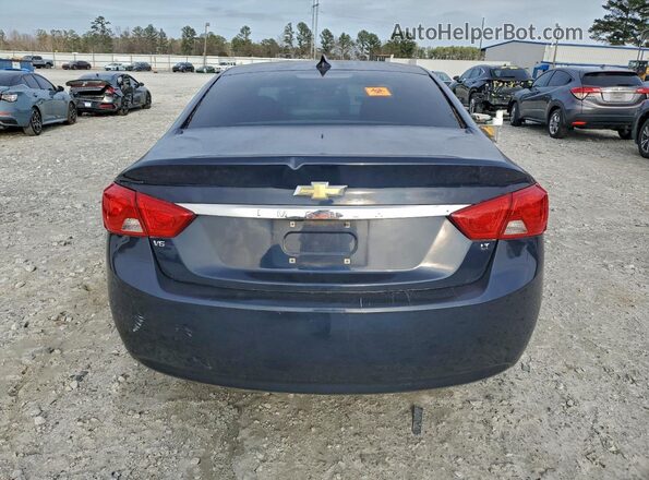 2G1105S35J9147231 2018 CHEVROLET IMPALA Синий 